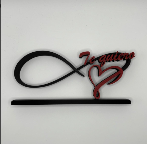 Infinito Te Quiero o Te Amo