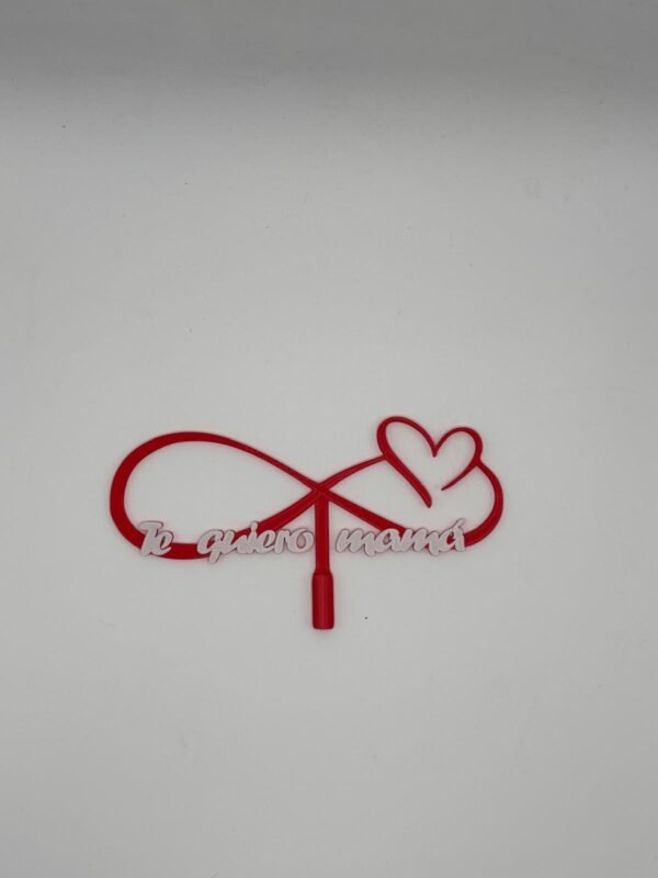 Pin infinito Te quiero mamá