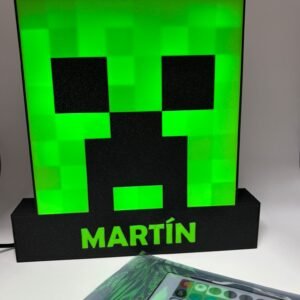 Lámpara personalizada personajes con nombre