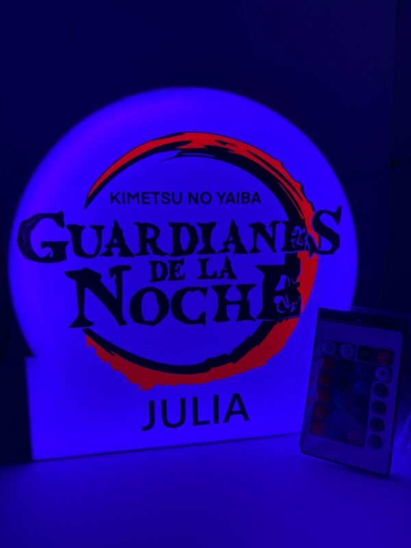 Lámpara personalizada personajes con nombre - Imagen 5