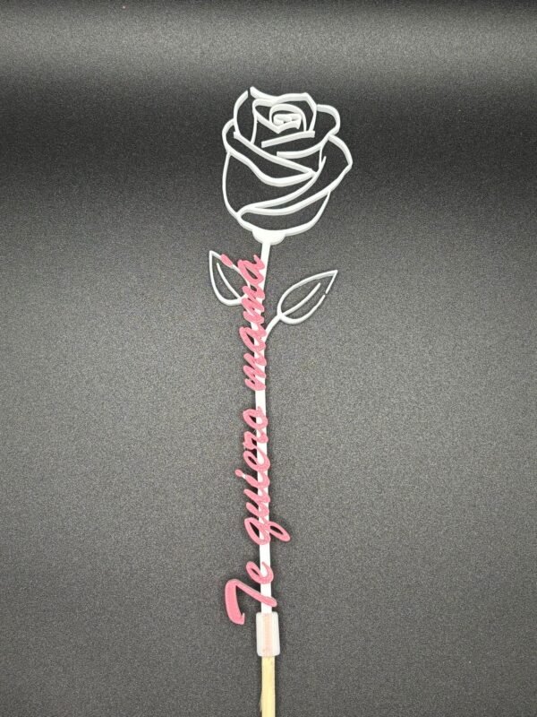 Pin Rosa Te Quiero - Imagen 4