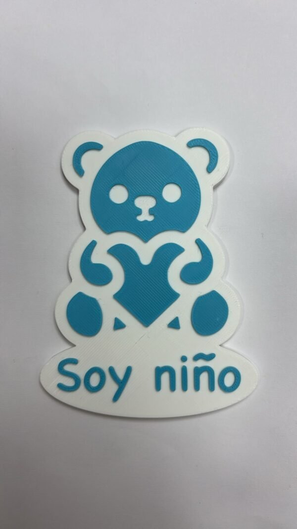 Pin Cigueña Niña - Imagen 2