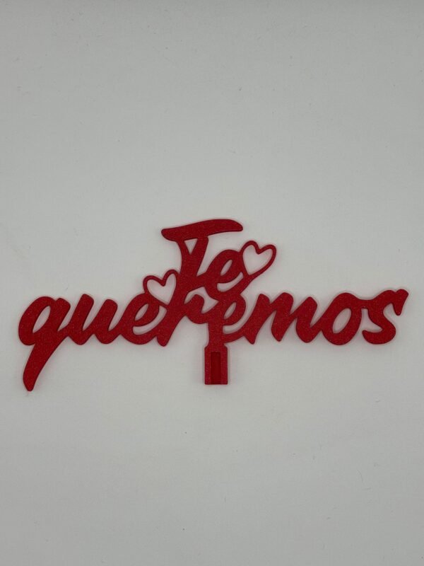 Pin Te Queremos