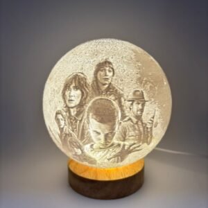 Lámpara Luna Strangers Things