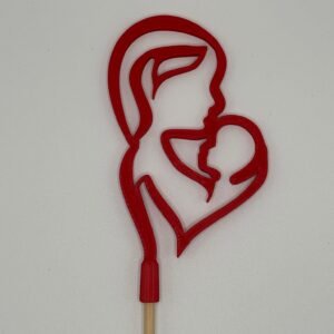 Pin Silueta Madre e Hijo Pack 10 Unidades