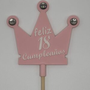 Pin Feliz 18 Cumpleaños Pack 10 Unidades