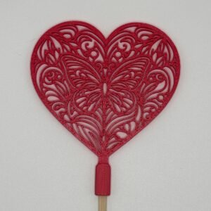 Pin Corazón Mariposa Pack 10 Unidades