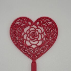 Pin Corazón Rosa Pack 10 Unidades